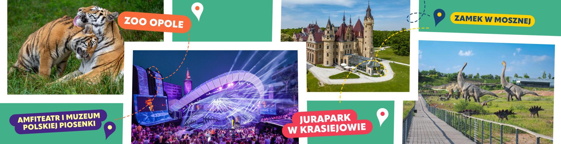 baner wydarzenia pt. Opole na majówkę, tekst został zawarty w komunikacie