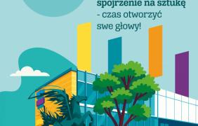 Grafika przestawiająca Galerię Sztuki Współczesnej