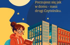 Grafika przestawiająca Miejską Bibliotekę Publiczną