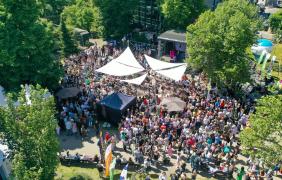 Widok na wydarzenie z lotu ptaka