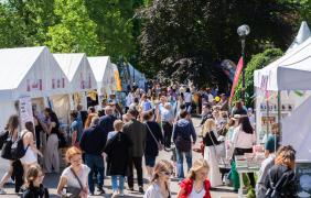 Namioty na wydarzeniu