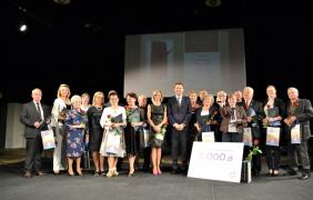 Wręczenie nagrody Lidera Społecznego Roku oraz na Pożytek 2017 roku 