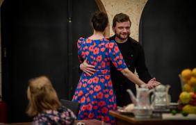 Fot. Michał Grocholski, zdjęcia z próby do spektaklu.