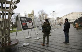 Wystawa plenerowa "PRL epoka szarej codzienności"