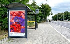 ILUSTRAGAN na opolskich przystankach