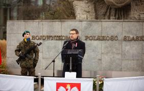 zdjęcie z obchodów na PLacu Wolności
