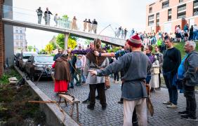 przemarsz podczas święta wojciechowego