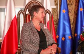 uroczysta sesja rady miasta, podczas której wyróżniono mieszkańców Opola