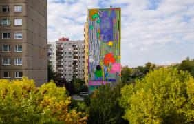 mural Sainera, osiedle AK