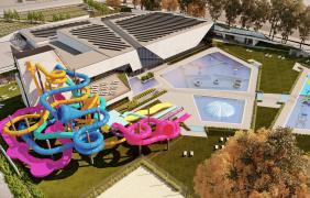 plansze, banery jak będzie wyglądał aquapark