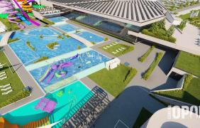 plansze, banery jak będzie wyglądał aquapark