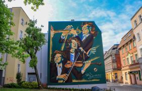 mural Zbigniewa Wodeckiego