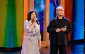 Hanna Śleszyńska i Zbigniew Zamachowski