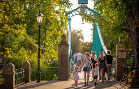 Most groszowy - Zielony mostek 