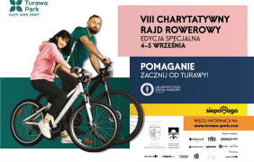  VIII Charytatywny Rajd Rowerowy - baner