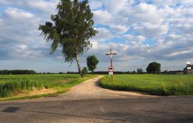 Droga z Dębia do Raszowej fot. Przemysław Supernak, SuperGlob